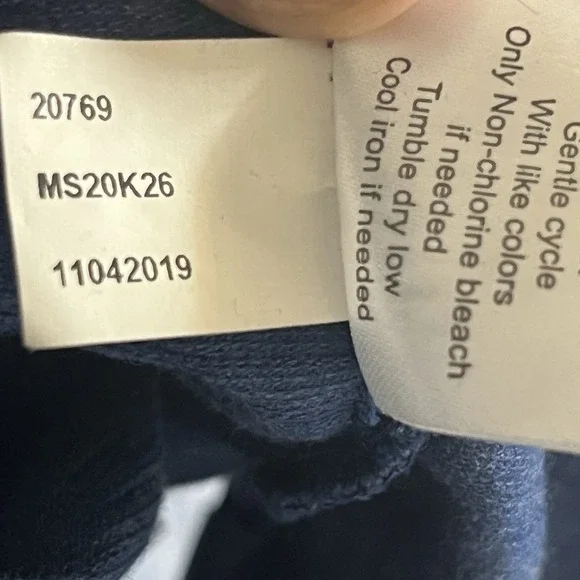 Peter Millar Crown Comfort Sweater Mens XL Blue Golf 1/4 Zip Pullover Preppy - Picture 12 of 12